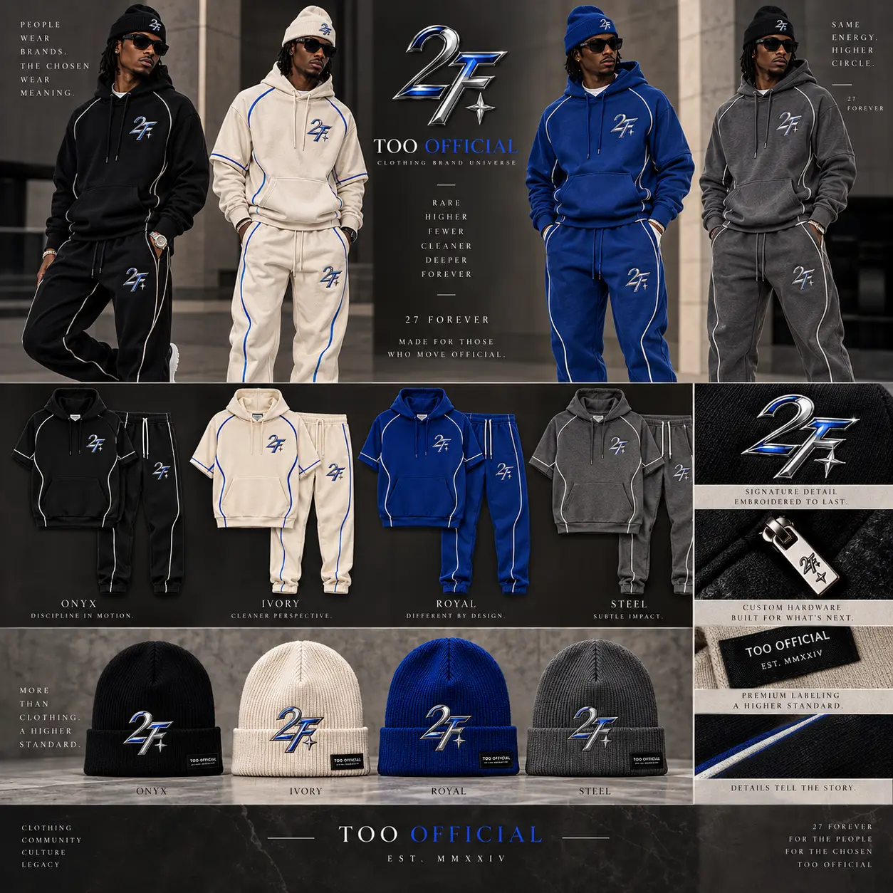 27 Signature Hoodie campaign view