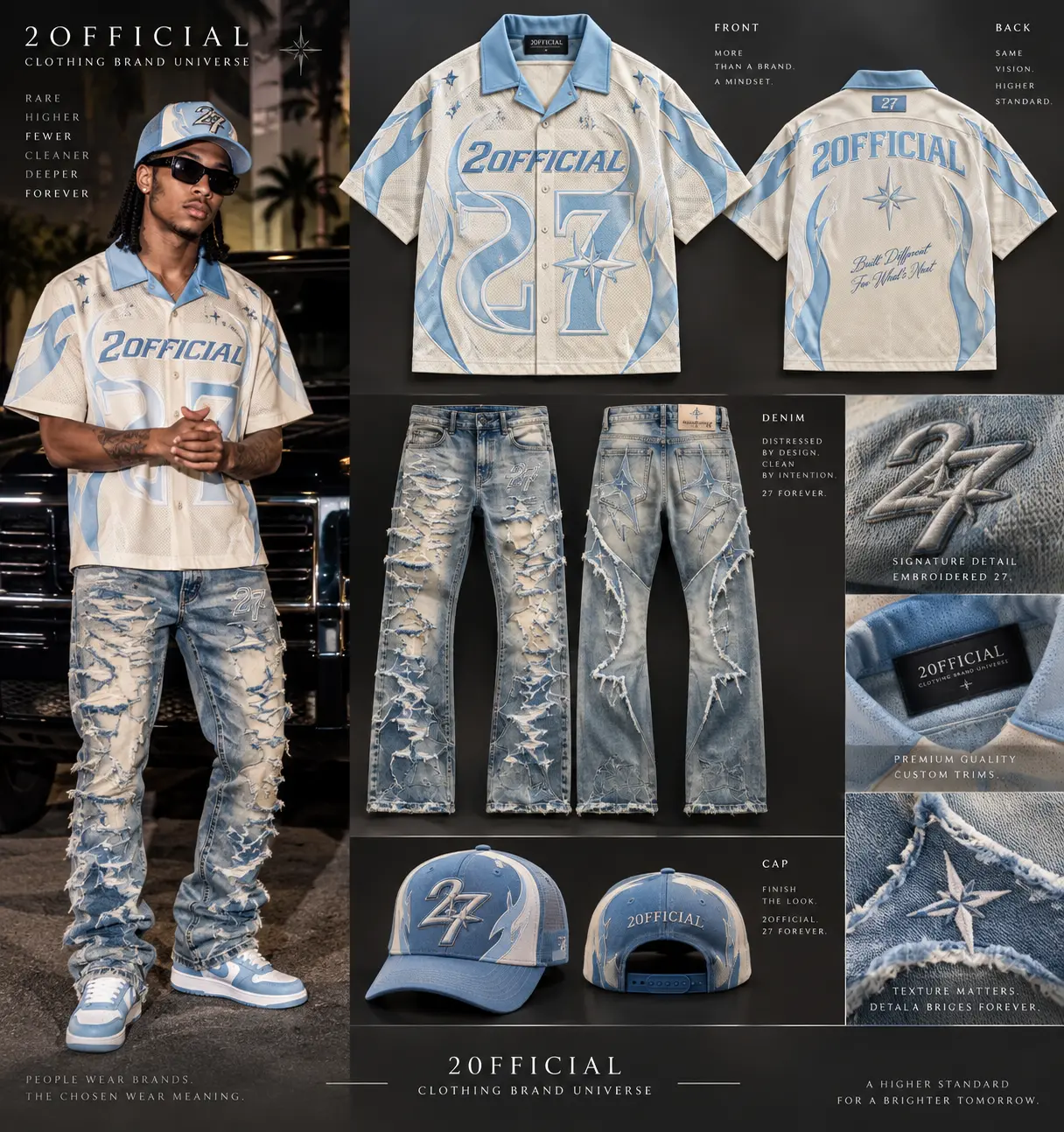 Sky 27 Camp Shirt campaign view
